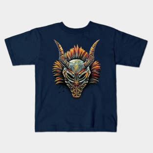 Killmonger Tribal Mask Kids T-Shirt